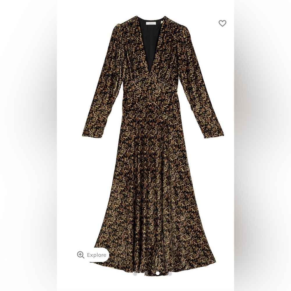 DÔEN cleone velvet dress